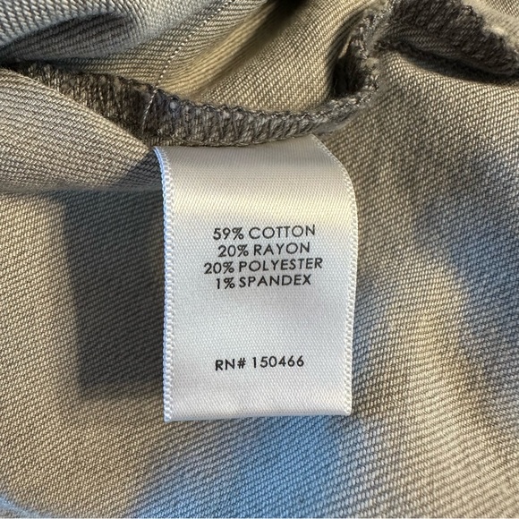 Market & Spruce Sterling Grey Denim Jacket size 1X NWT Stitch Fix Gray Jean - Picture 12 of 13